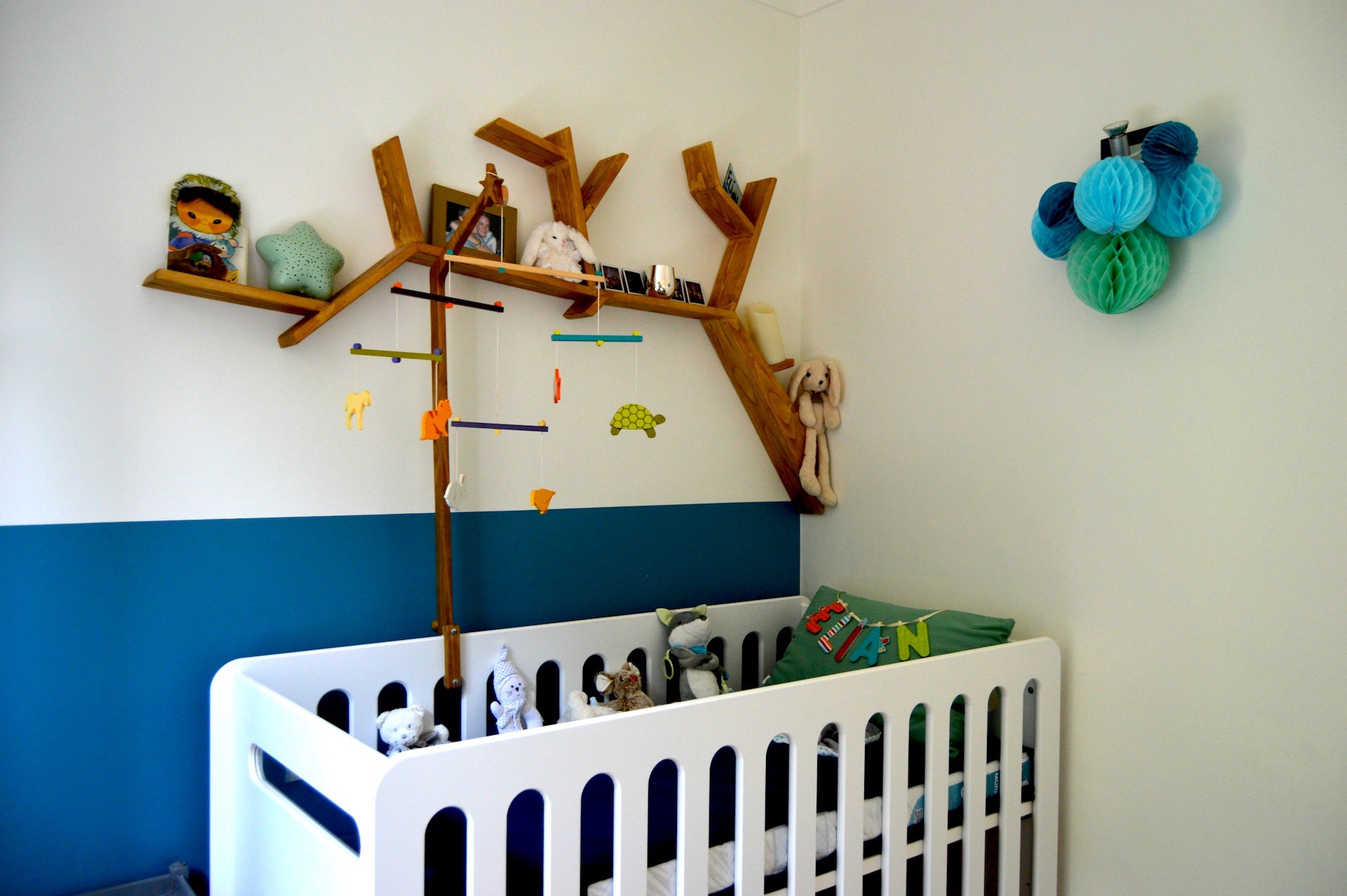Décoration chambre de bébé à Vence • Maison Modèle, Décoratrice UFDI 06